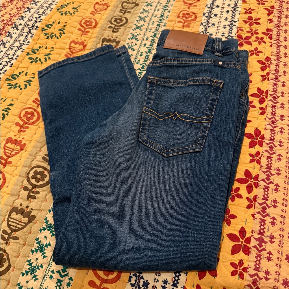 Lucky Brand Blue Jeans size 10 children’s jeans in good used condition